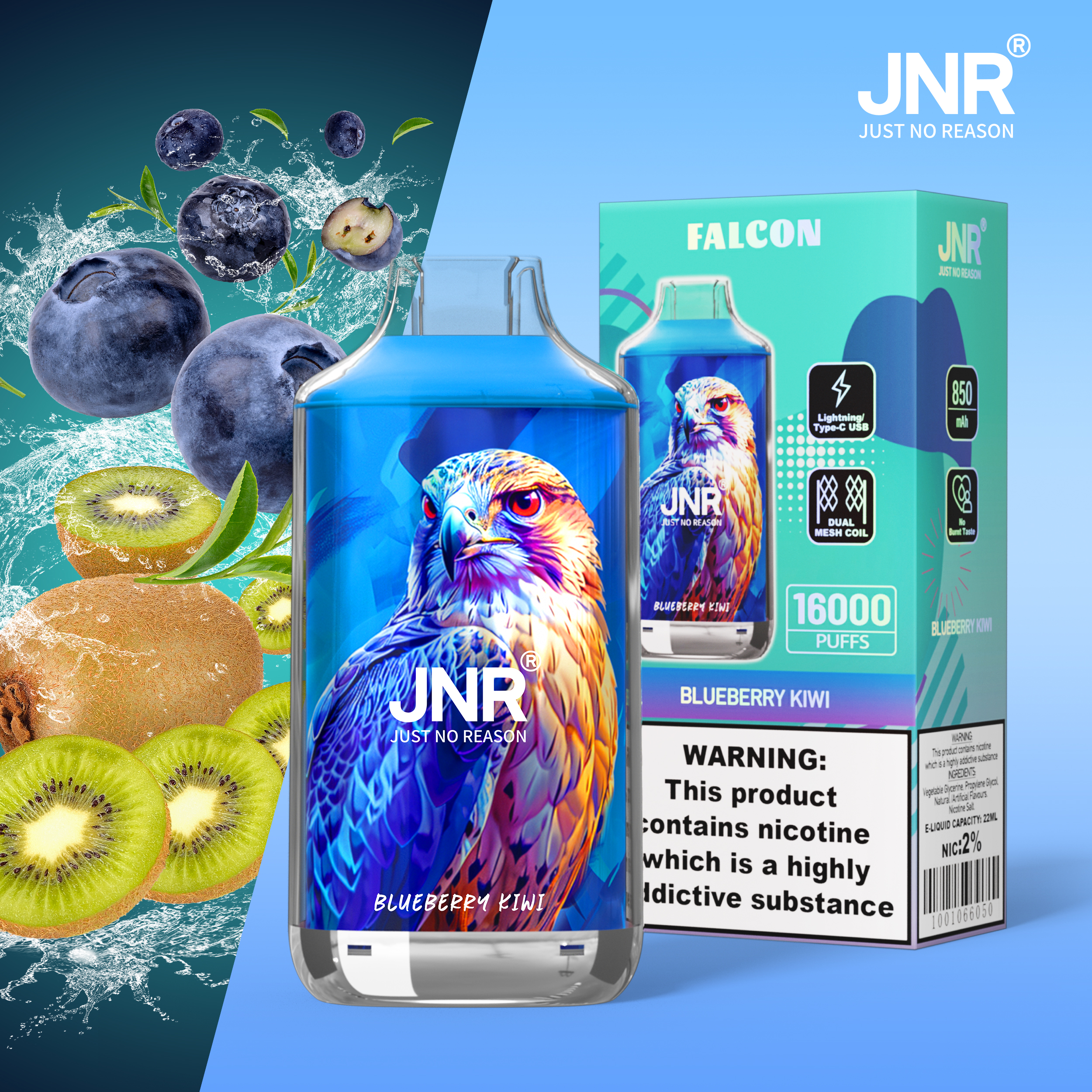 JNR Falcon 16000 Puffs