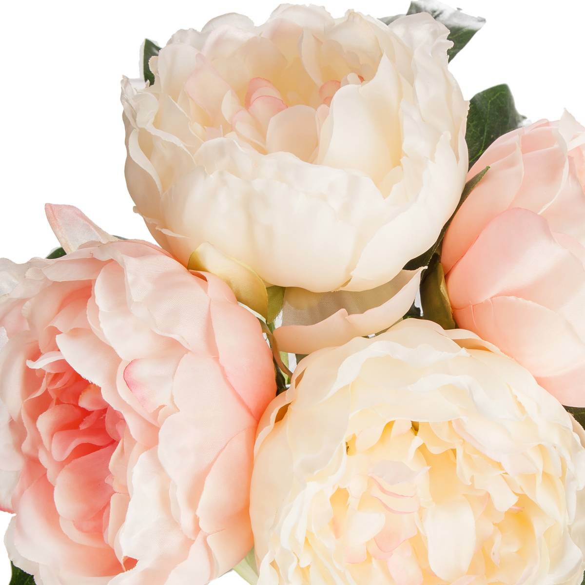 Bouquet 4 artificial peonies Pink, H.30 cm