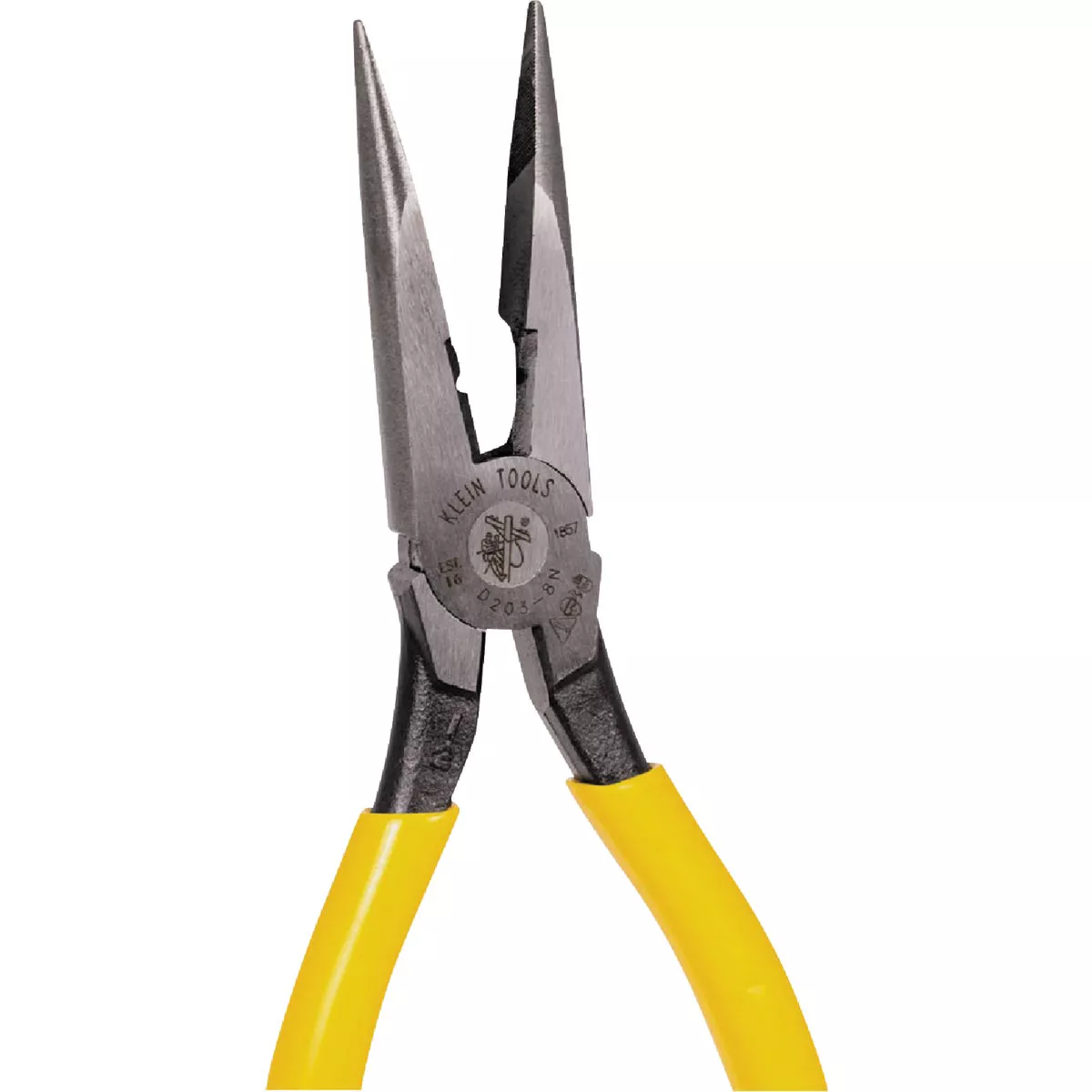 Klein 8 In. Heavy-Duty Long Nose Pliers