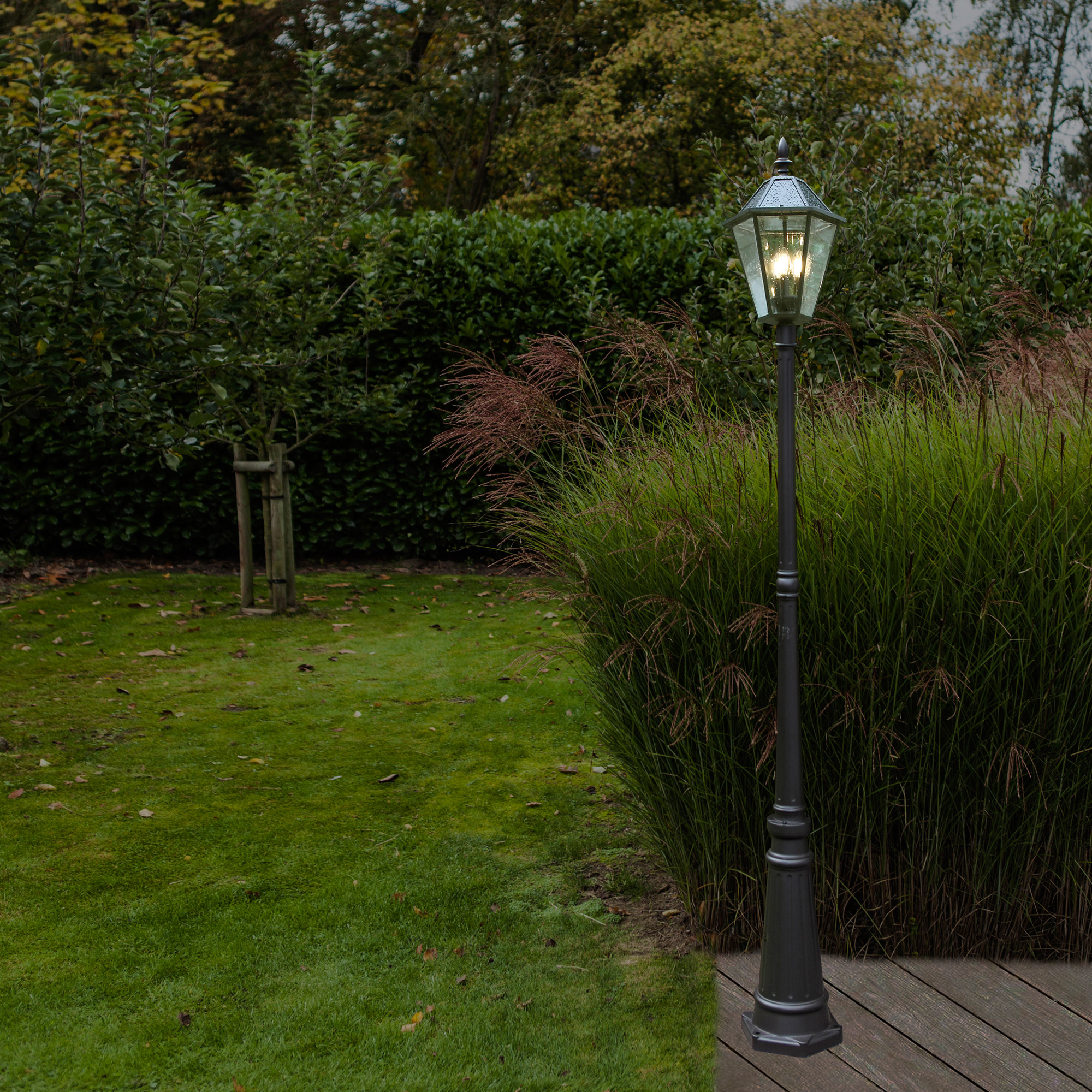 Lutec Outdoor LED Solar Post Light - Image 7