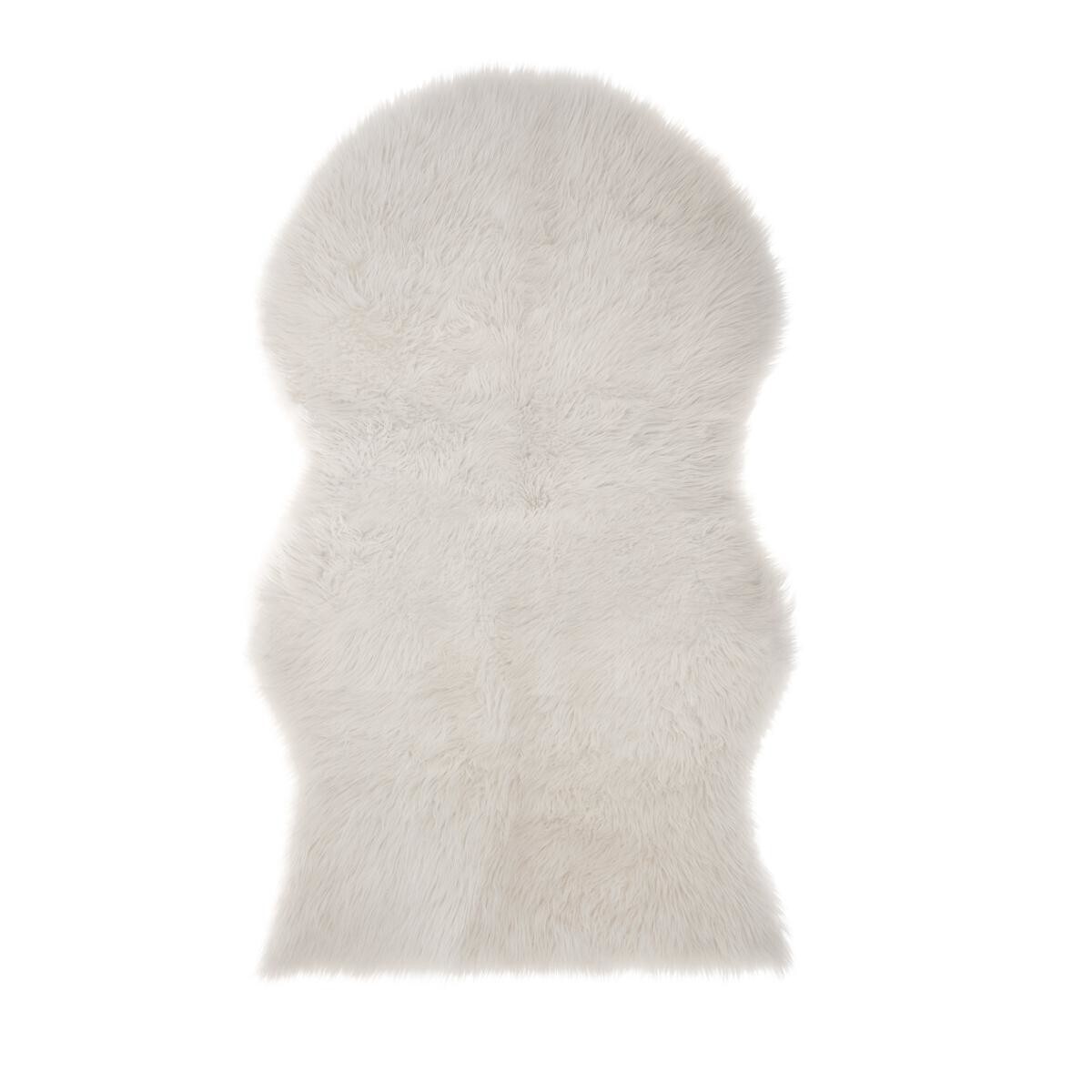 Rug "Oslo" Ivory white, 90x150 cm