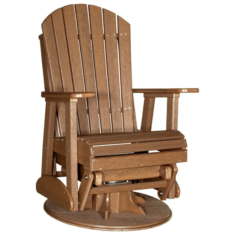 Poly Lumber Adirondack Swivel Glider Chair - 30W x 28D x 44H - Image 14 Poly Lumber Adirondack Swivel Glider Chair - 30W x 28D x 44H - Image 14