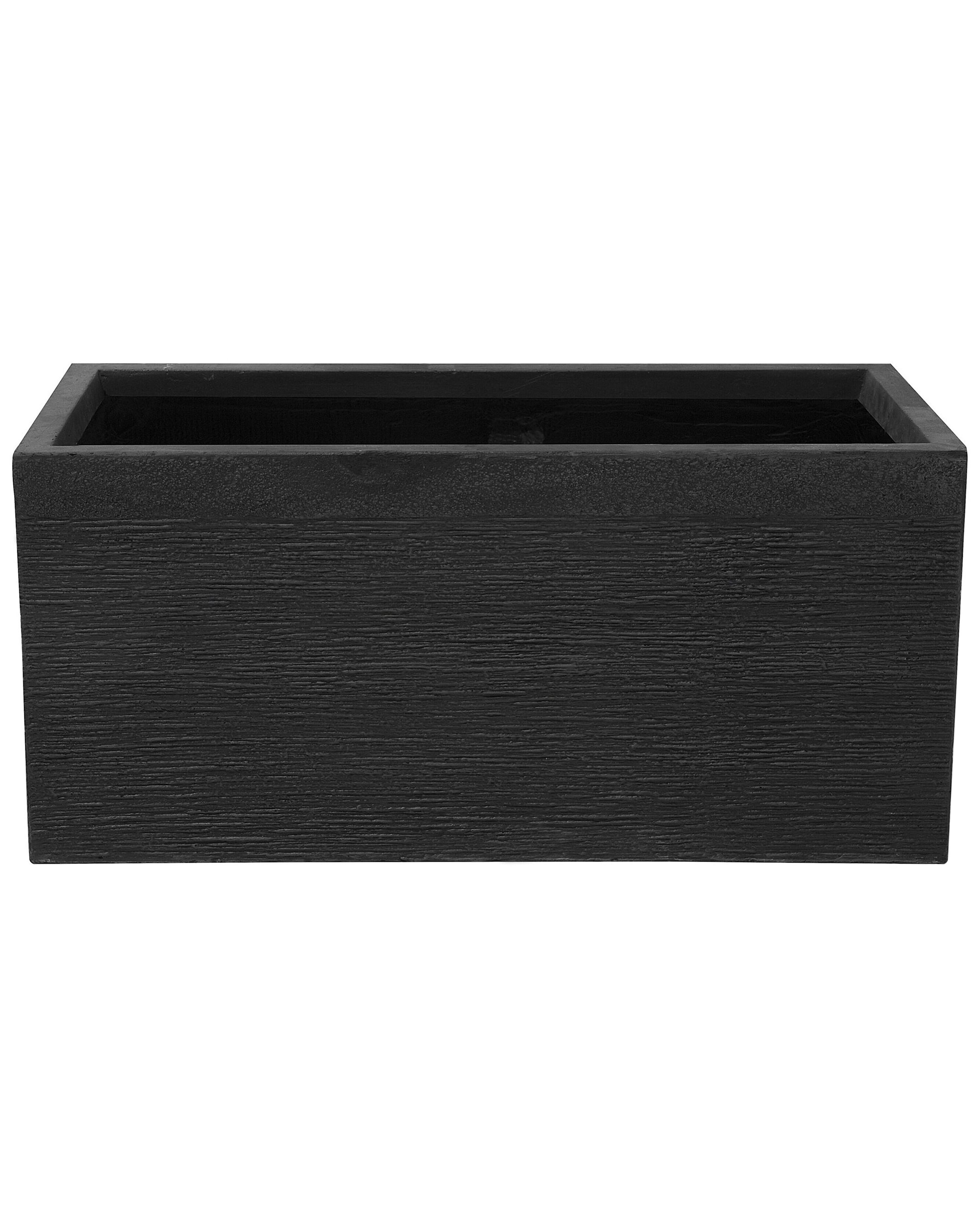 Plant Pot MYRA 80 cm Black