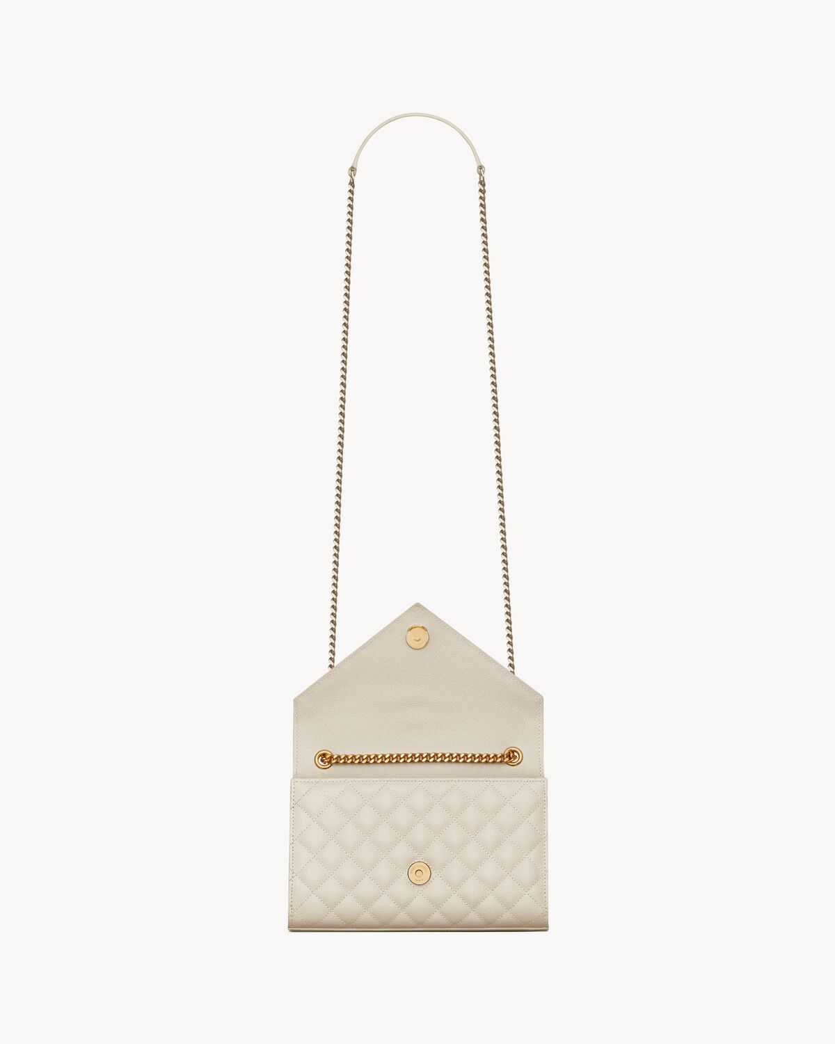 Replicate YSL Envelope Small in Quilted Grain De Poudre Embossed Leather(1:1 replica)1:1High-quality replica