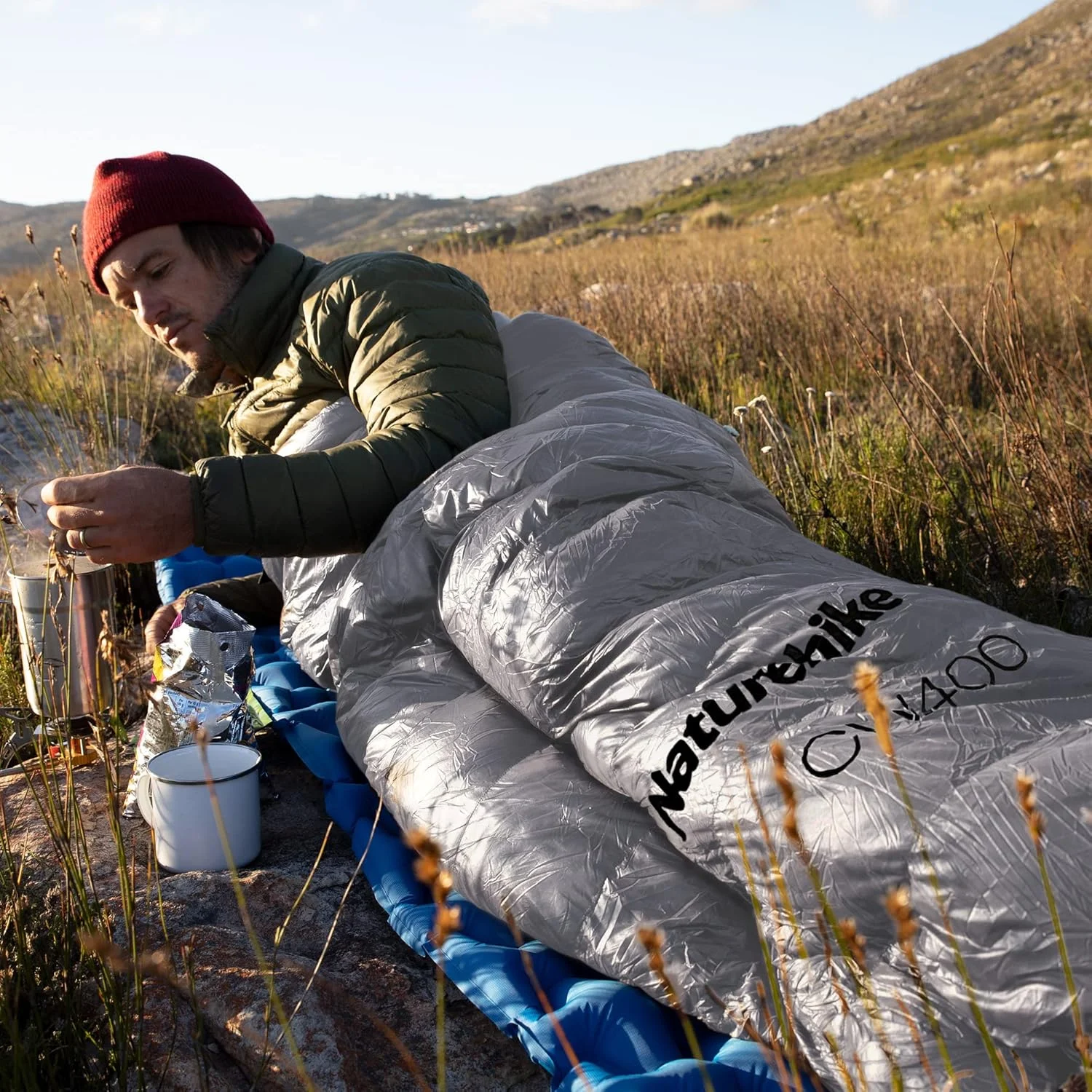 Naturehike Ultralight White Goose Down Sleeping Bag 750/550 Fill Power with Compression Sack - Image 13