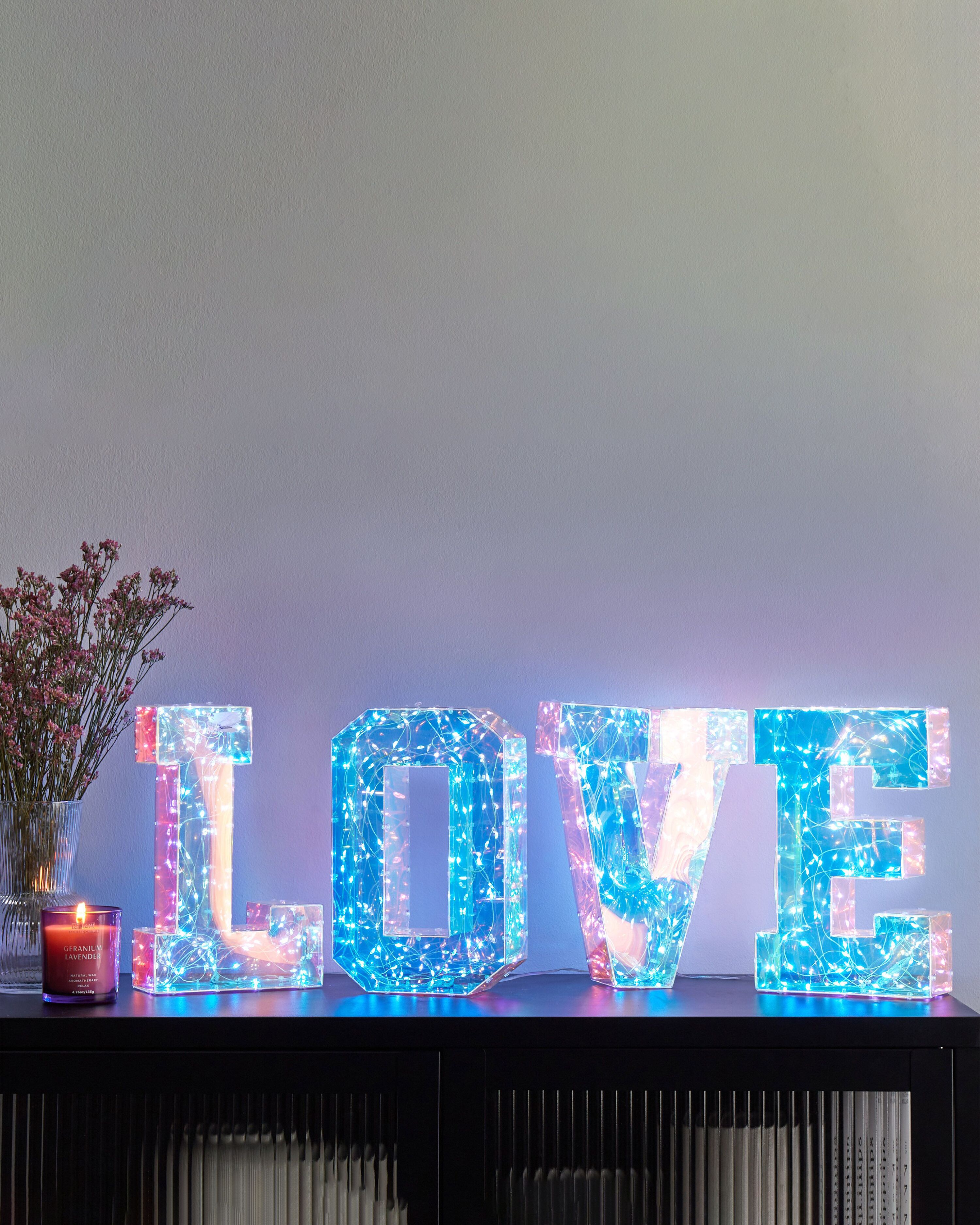 LED Decoration Text PROCYON Multicolour