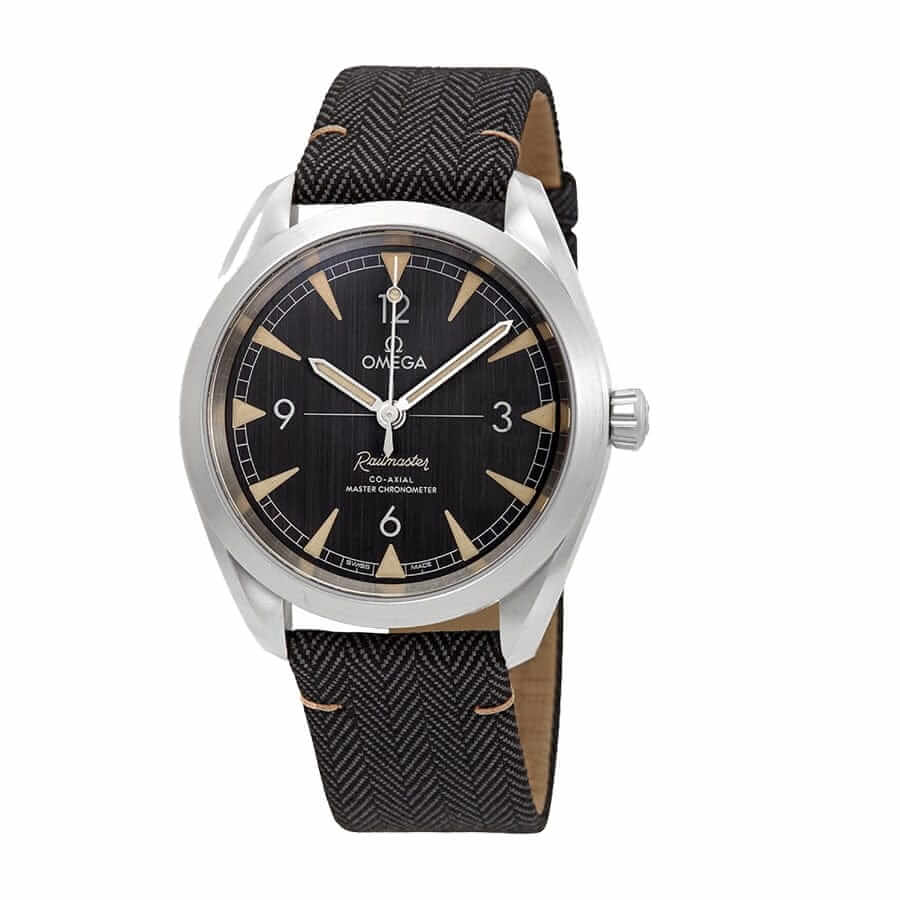Omega Railmaster Black Replica - Elite Watch Atelier