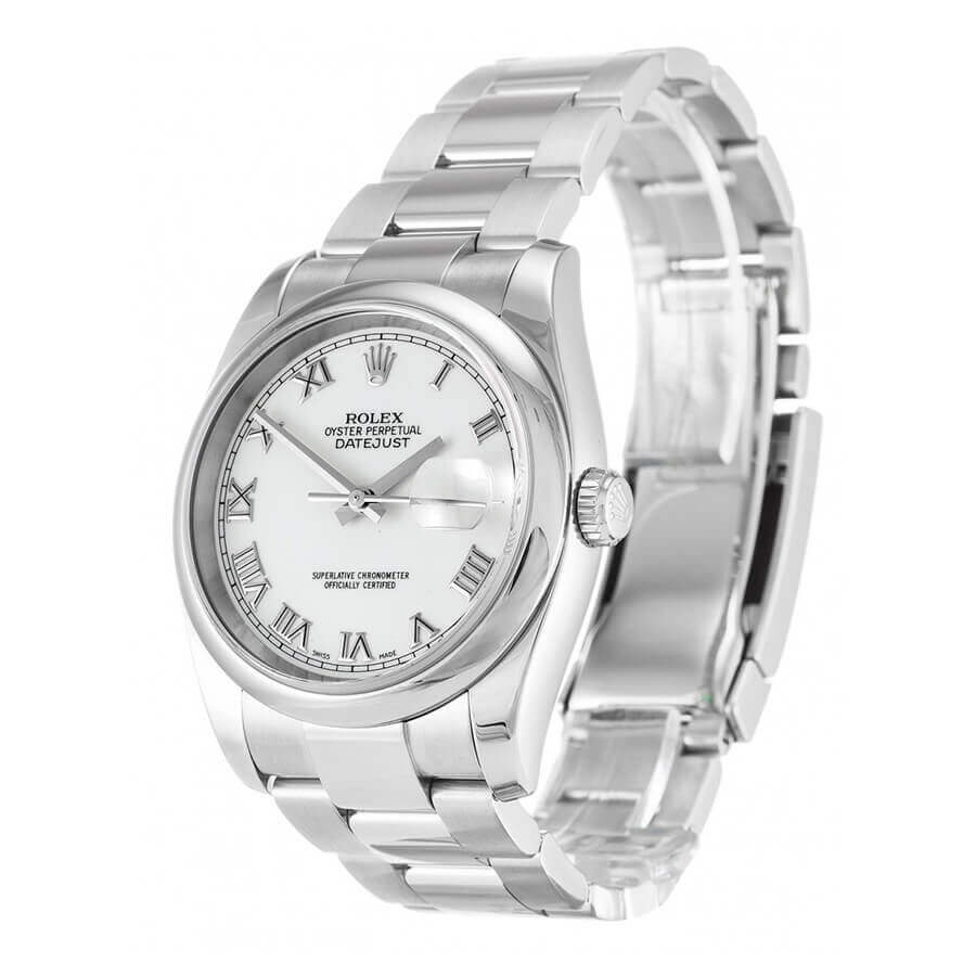 Rolex Oyster Perpetual Datejust White Dial 116200 Replica - Elite Watch Atelier