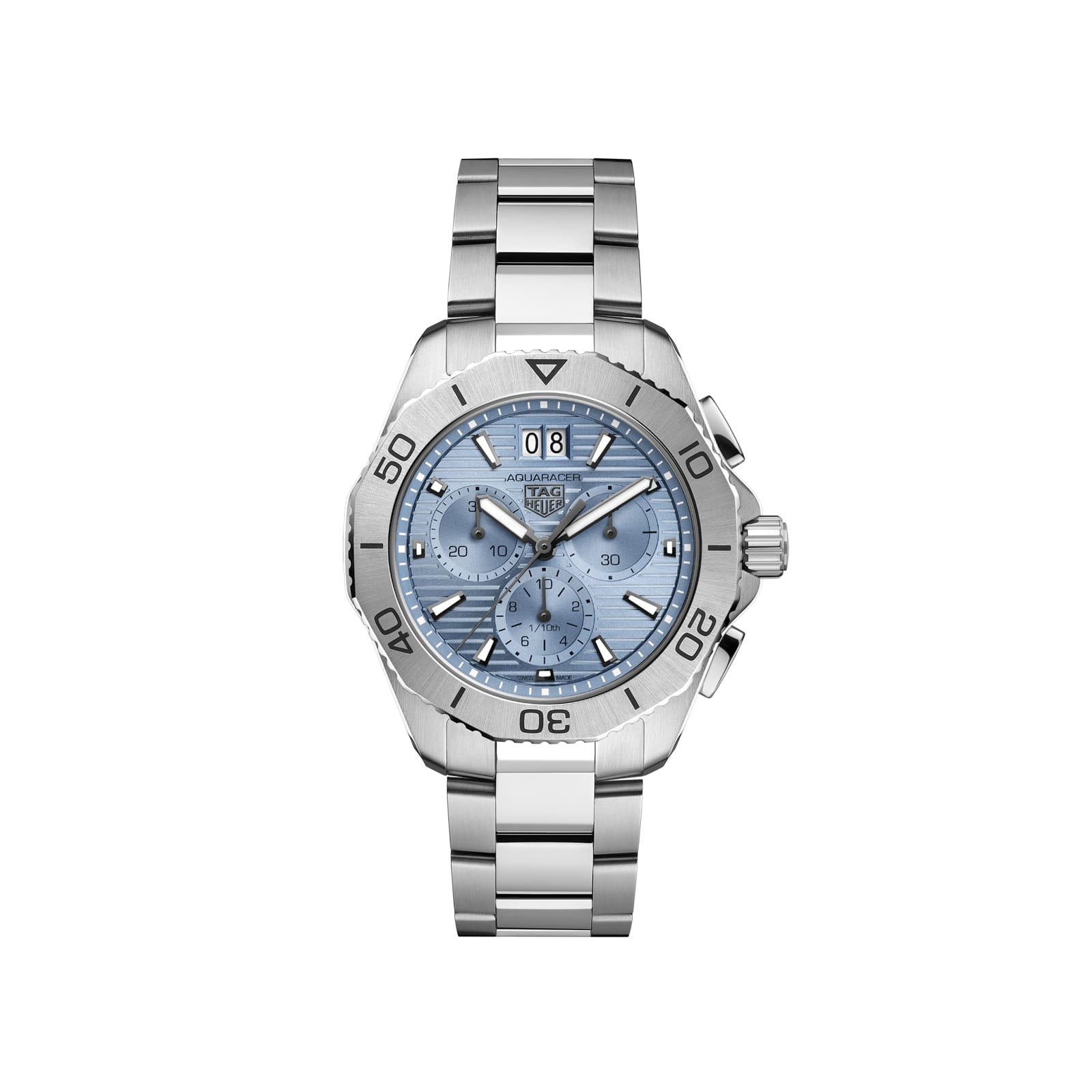 TAG Heuer Replica Watch Aquaracer Professional 200 Chronograph Quartz 40 mm Steel(1:1 replica) - Top club