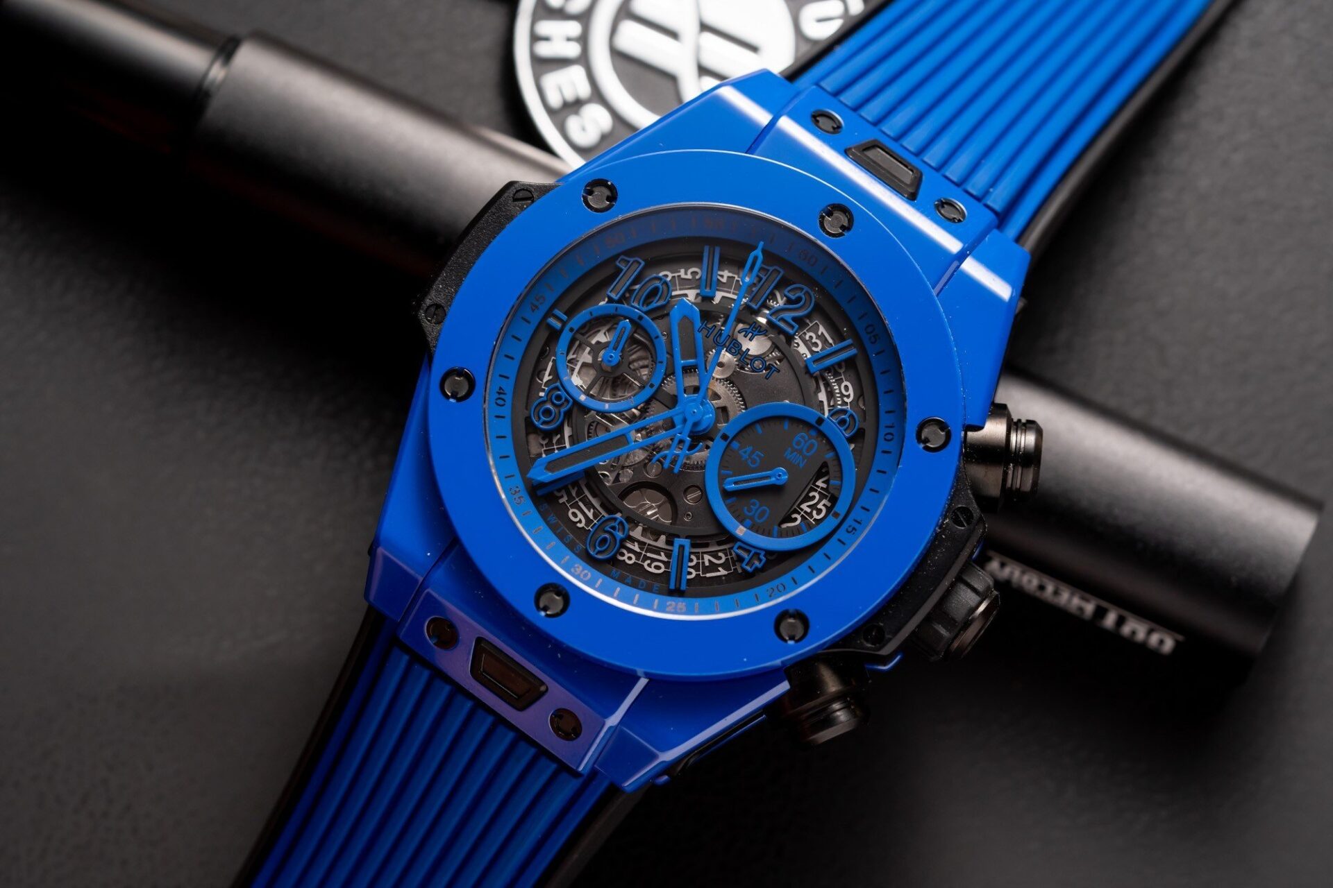 Hublot Best Replica Watch Big Bang Unico Ceramic Blue BBF Factory 42mm - Elite Watch Atelier