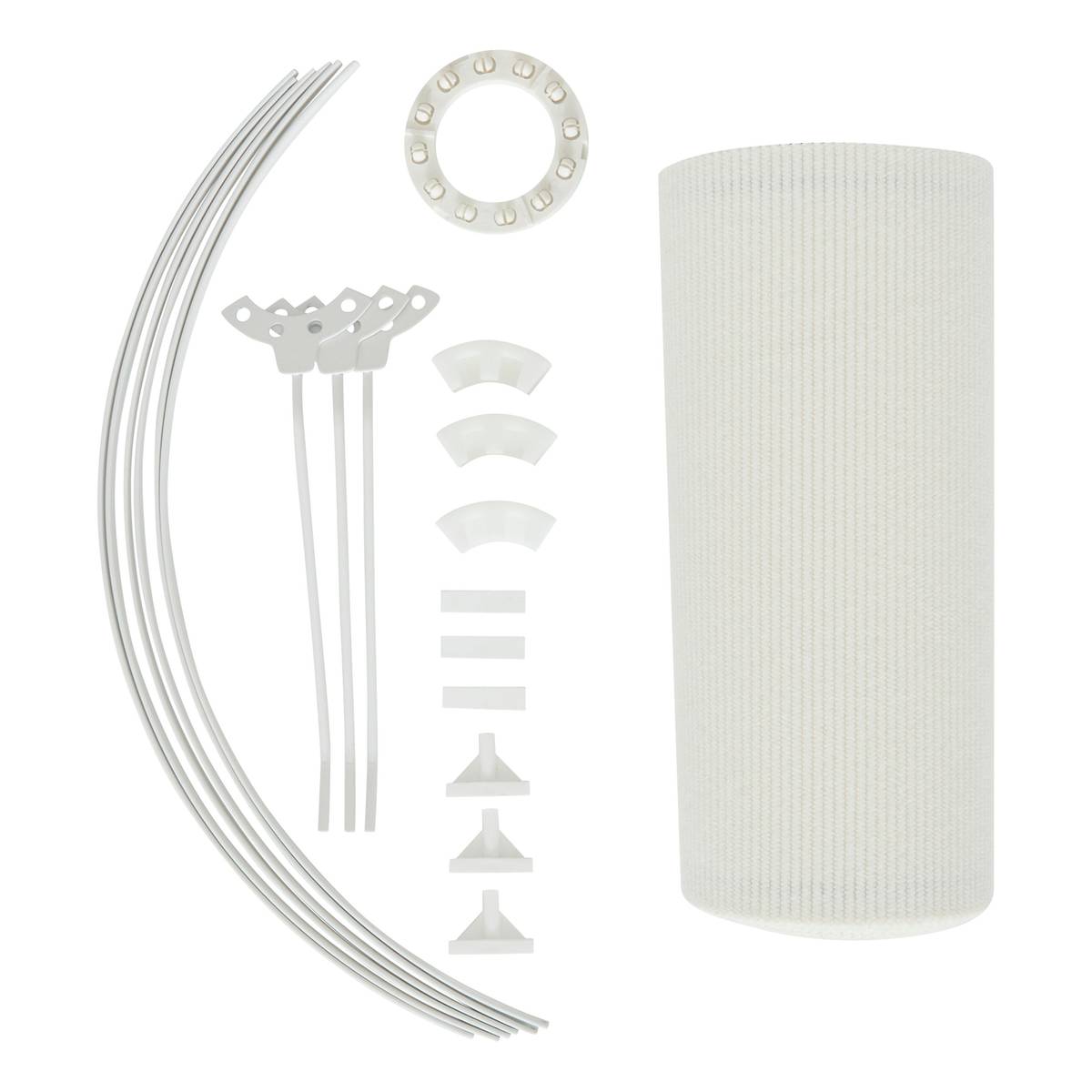 Lampshade "Beline" White 2, D.40 cm