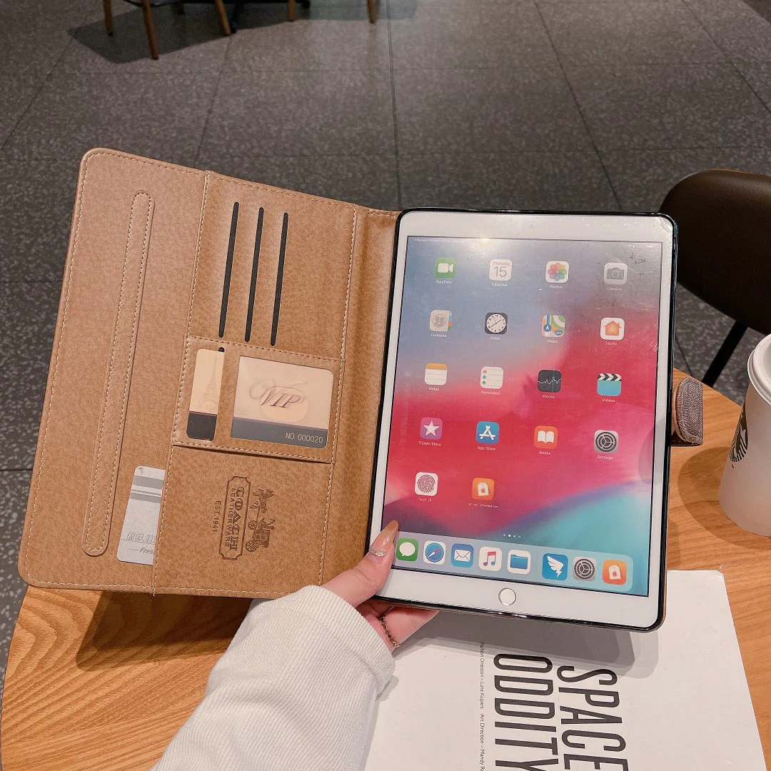 Premium Leather Classic Apple iPad Tablet Case - Wholesale & Influencer
