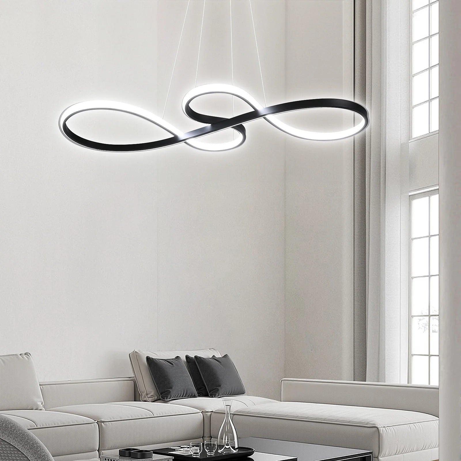 HaloLux – Stijlvolle LED Ringenlamp, Volledig Verstelbaar en Dimbaar