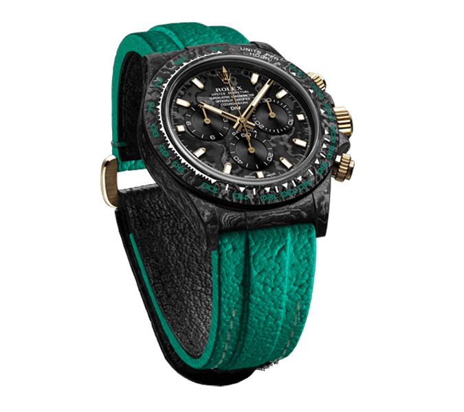 ROLEX Diw Daytona carbon emerald 40mm oyster carbon(1:1 replica) - Elite Watch Atelier