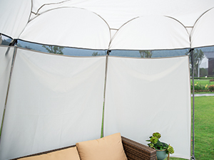 pop up screen house