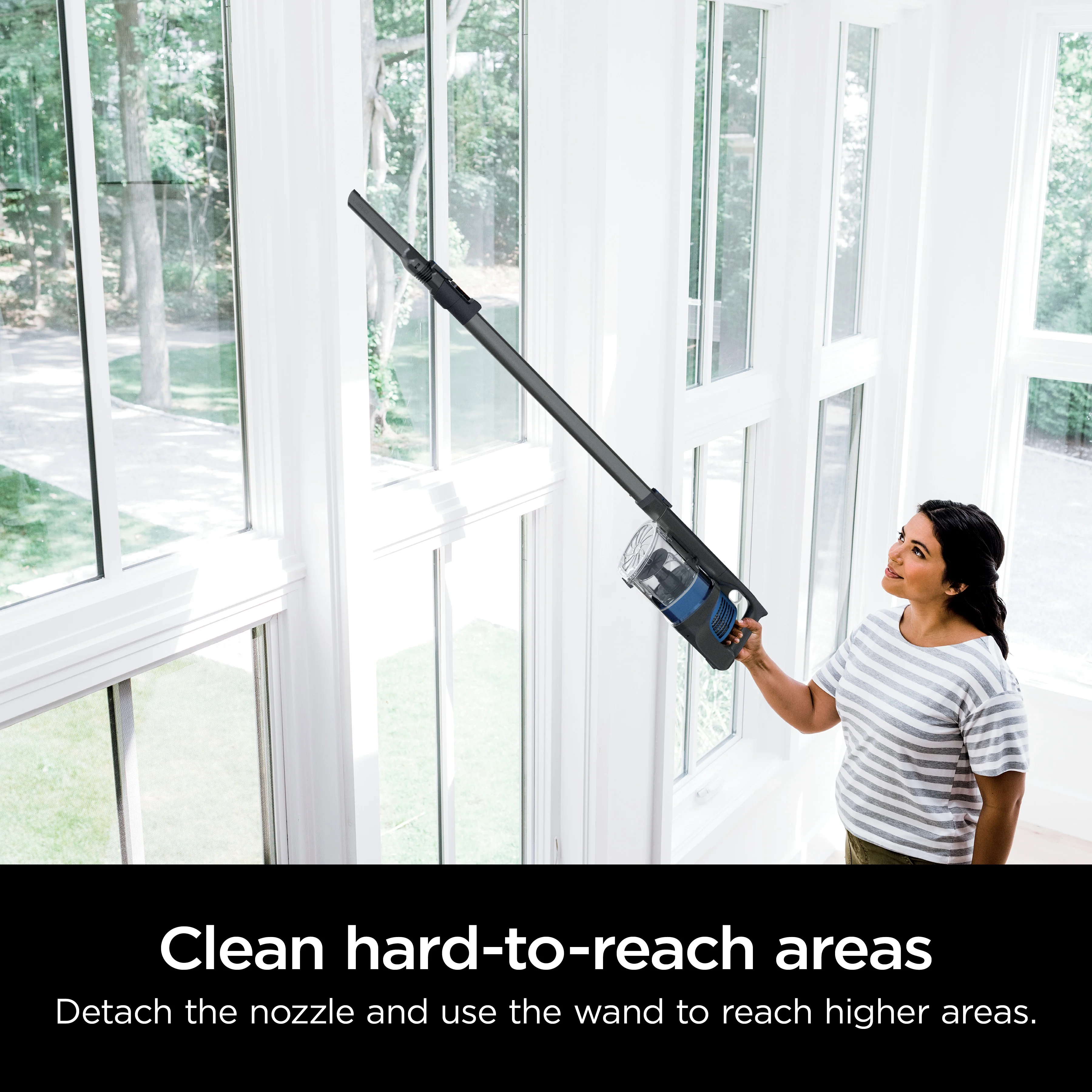 Shark Pet Pro Cordless Stick Vacuum Cleaner with Powerfins Brushroll, 40-Min Runtime, WZ250 - Image 3