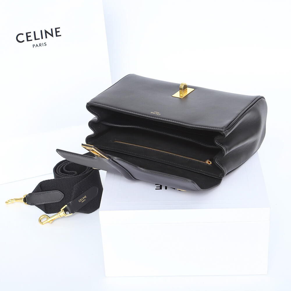 CELINE Teen 16 Soft in Calfskin(HIGH-END GRADE)1:1High-quality replica