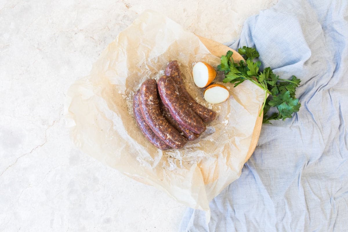 Certified Organic Pure Beef Sausages
