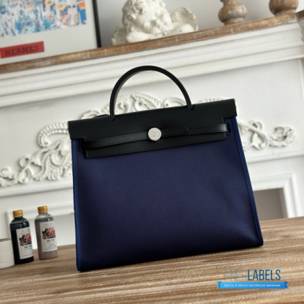 Hermès Herbag Zip 31 Bag | 31x25x10 cm | Luxury Canvas & Leather Shoulder Bag for Women | Spacious Everyday Hermès Tote1:1High-quality replica