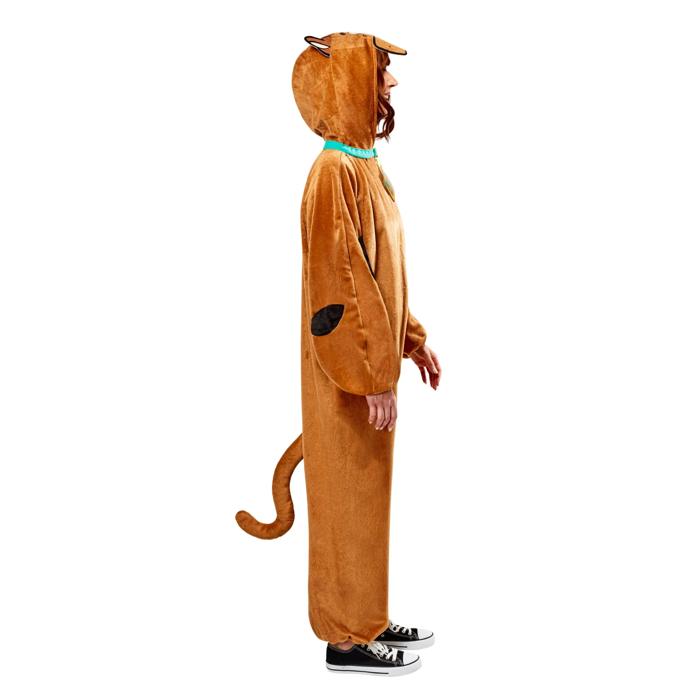 Scooby Doo Halloween Costume for Adults, Men's Size L (36/38), by Rubies - Image 5 Scooby Doo Halloween Costume for Adults, Men's Size L (36/38), by Rubies - Image 5