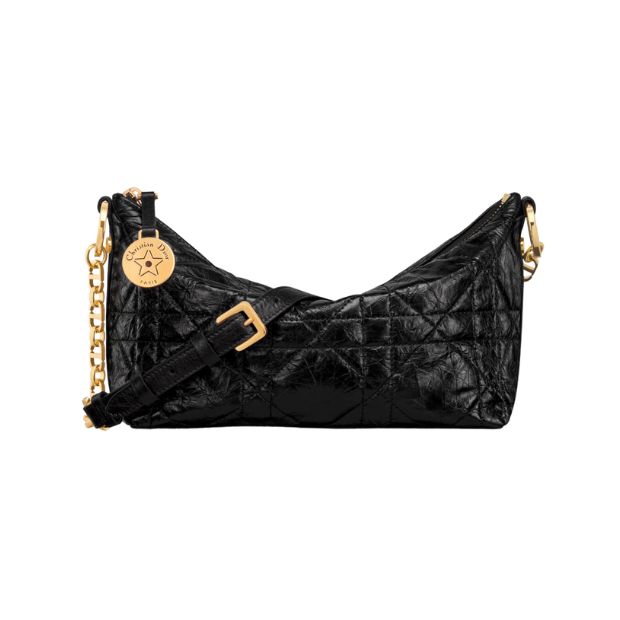 Christian Dior Diorstar Hobo Bag With Chain Bag Black For Women S3202UNIO_M900- 28.5 Cm/ 11 Inches1:1High-quality replica