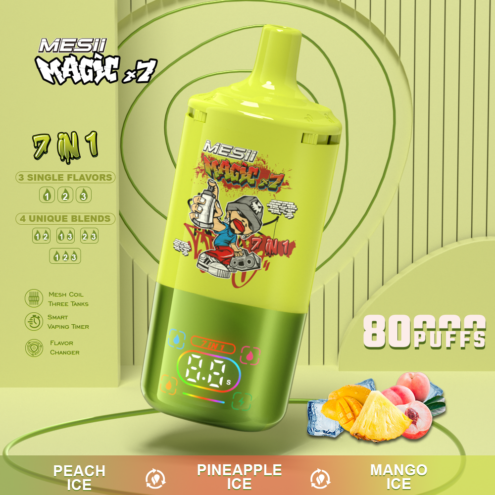 Mesii Magic X7 80000 Puffs 7-in-1 Disposable Vape 10