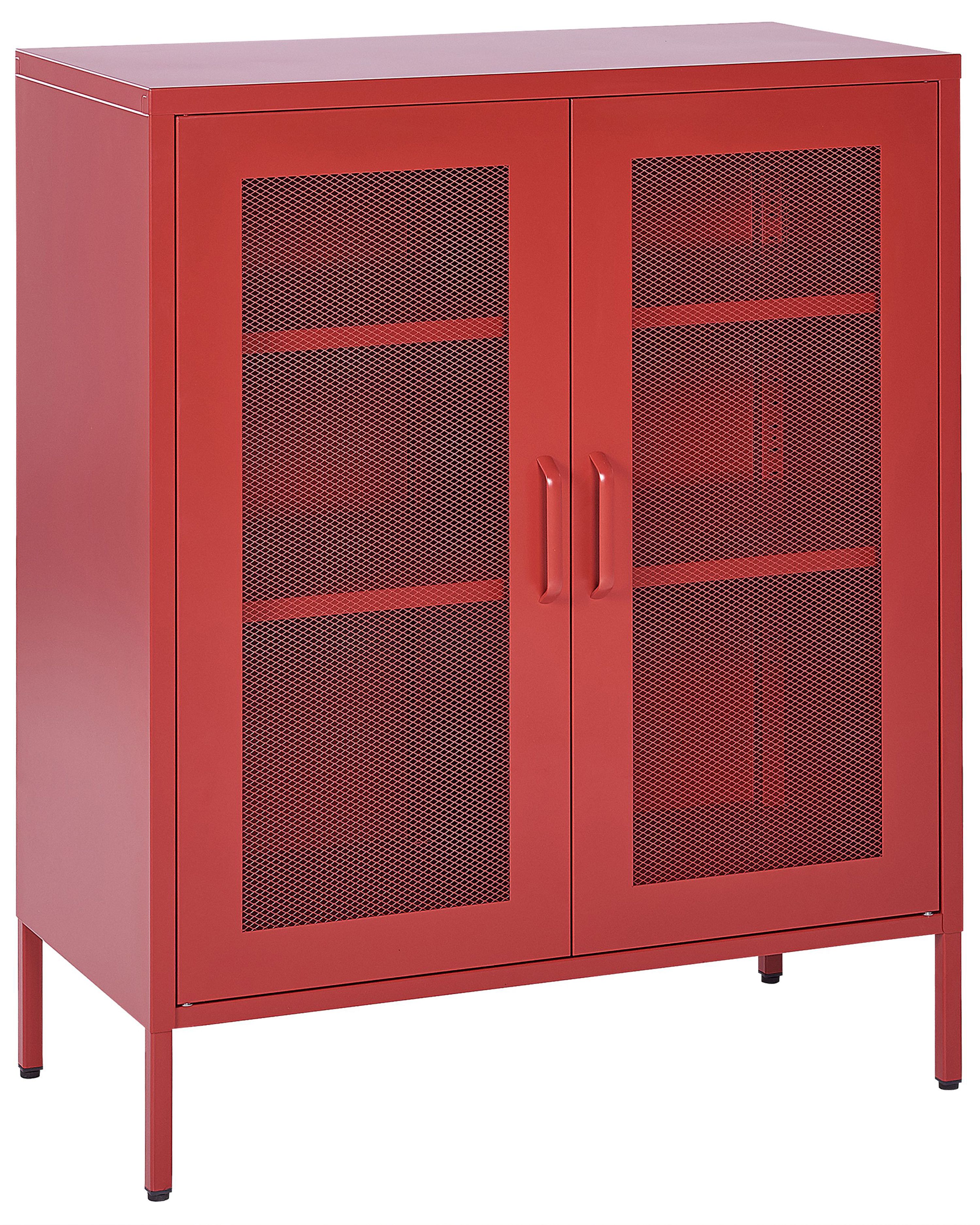 Cabinet WAKATIPU Metal Red