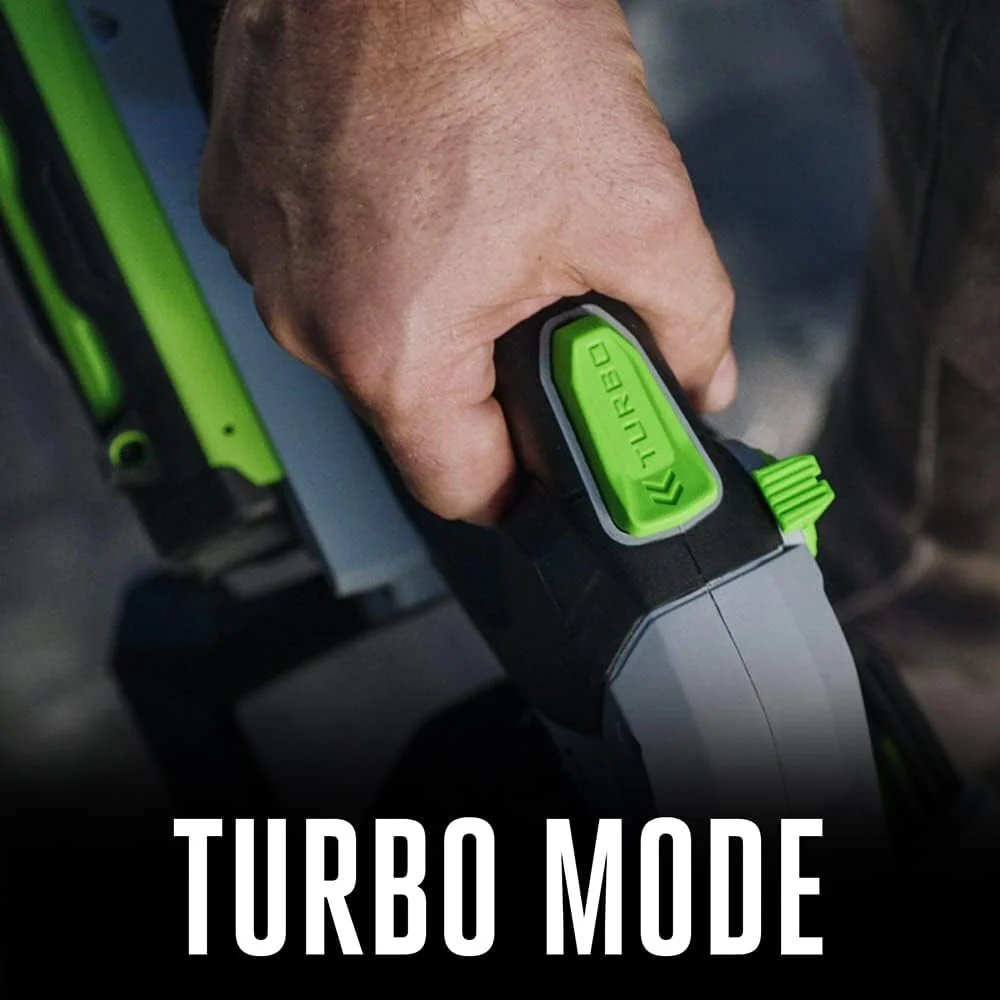 EGO Power+ 56-Volt 765 CFM Brushless Cordless Leaf Blower With 5.0Ah And 2.5Ah Batteries - LB7654 - Image 6 EGO Power+ 56-Volt 765 CFM Brushless Cordless Leaf Blower With 5.0Ah And 2.5Ah Batteries - LB7654 - Image 6