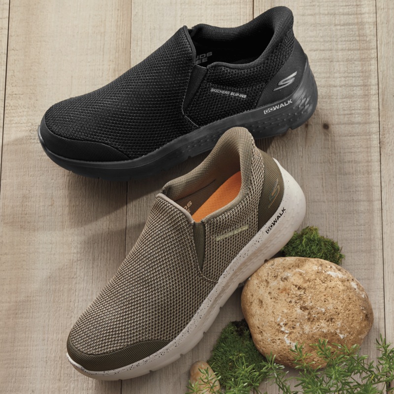 Skechers Men's Slip-Ins GO WALK Flex Ojai Slip-On - MIDNIGHT VELVET CATALOG