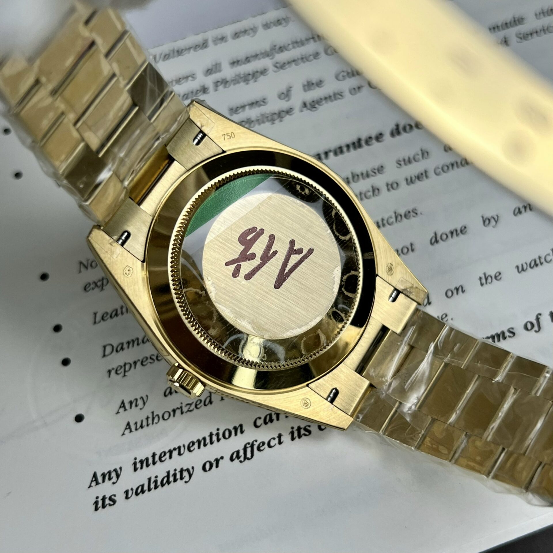 Rolex Day-Date Clone Watch Mother Of Pearl Dial TW Factory 40mm - Elite Watch Atelier