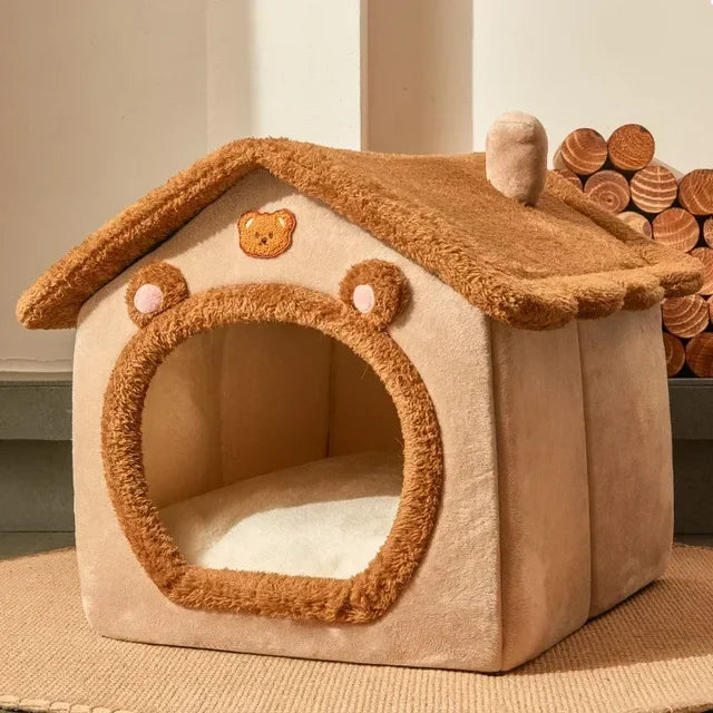PawNest | Foldable Kennel Bed for Small Pets