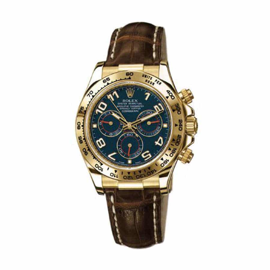 Rolex Daytona Cosmograph 116518 Blur Dial Replica - Elite Watch Atelier