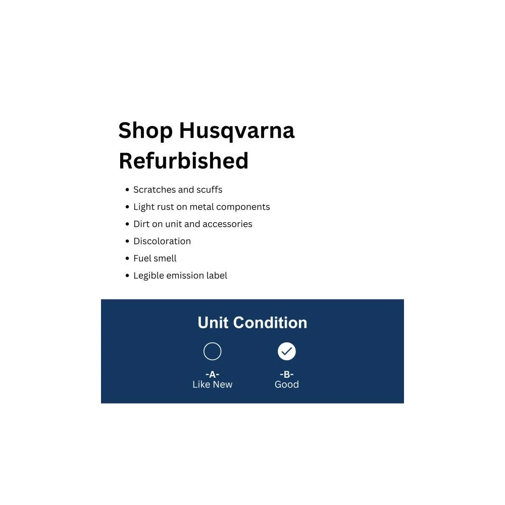 Restored Husqvarna 440 18" Bar 40.9cc 2.4HP 2 Cycle Gas Chainsaw (Refurbished) - Image 2