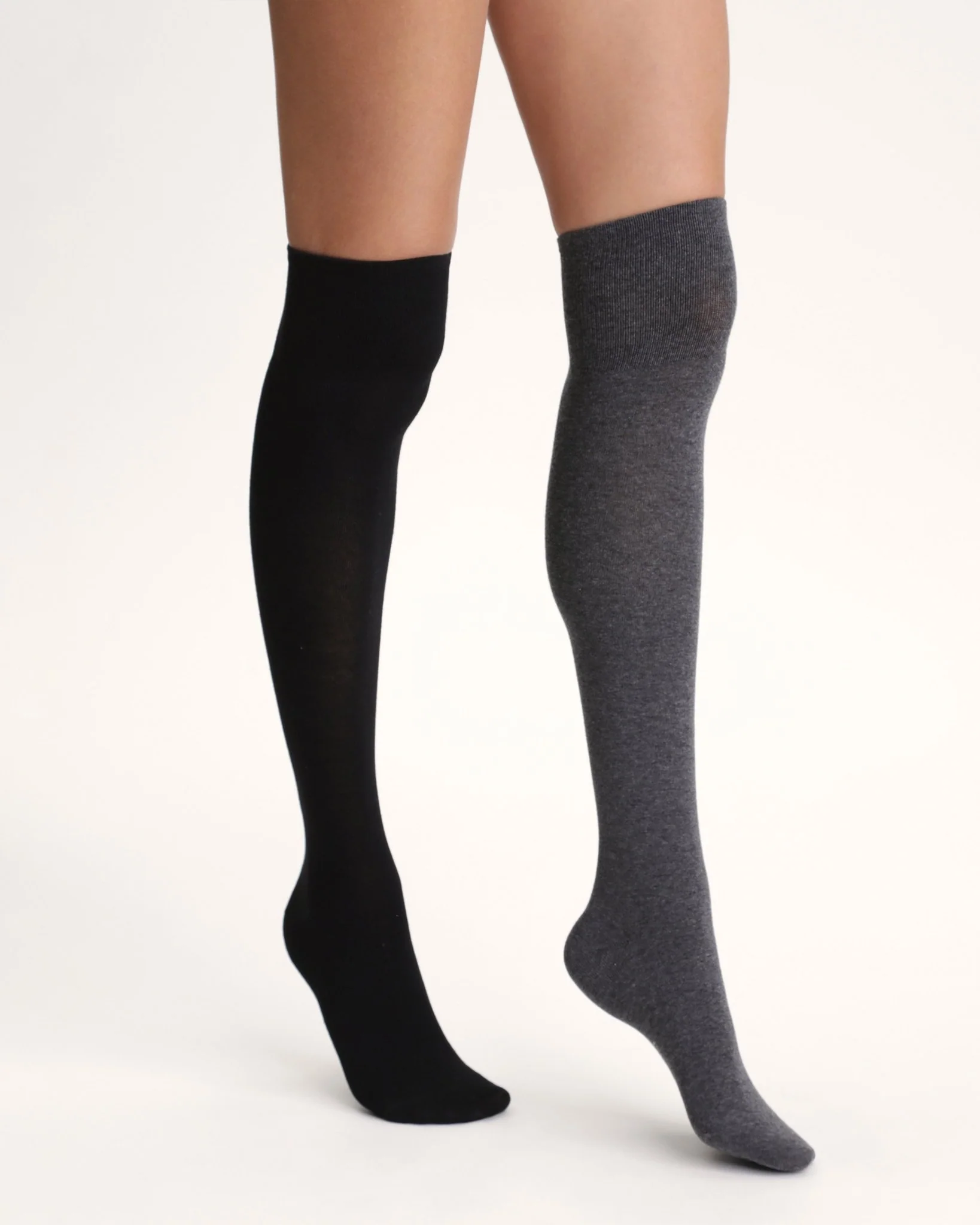 CHAUSSETTE HAUTE NOIR -