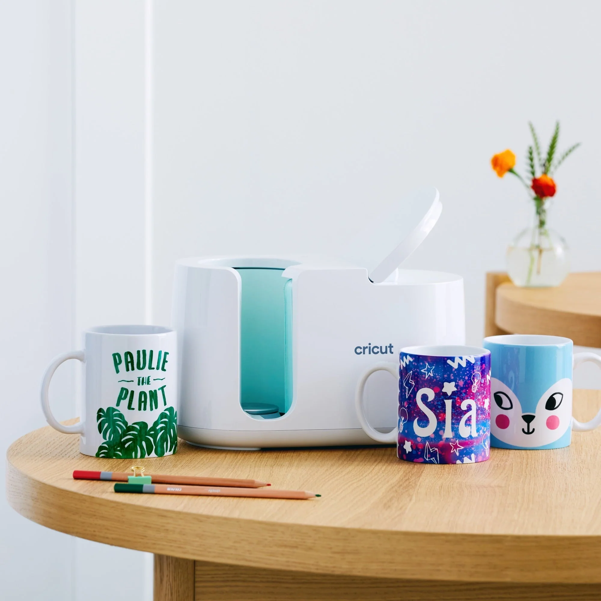 Cricut Mug Heat Press for Sublimation Mug Projects- Buffalo Check and more Infusible Ink, Transfer Sheets, Mug Blanks Bundle - Image 5