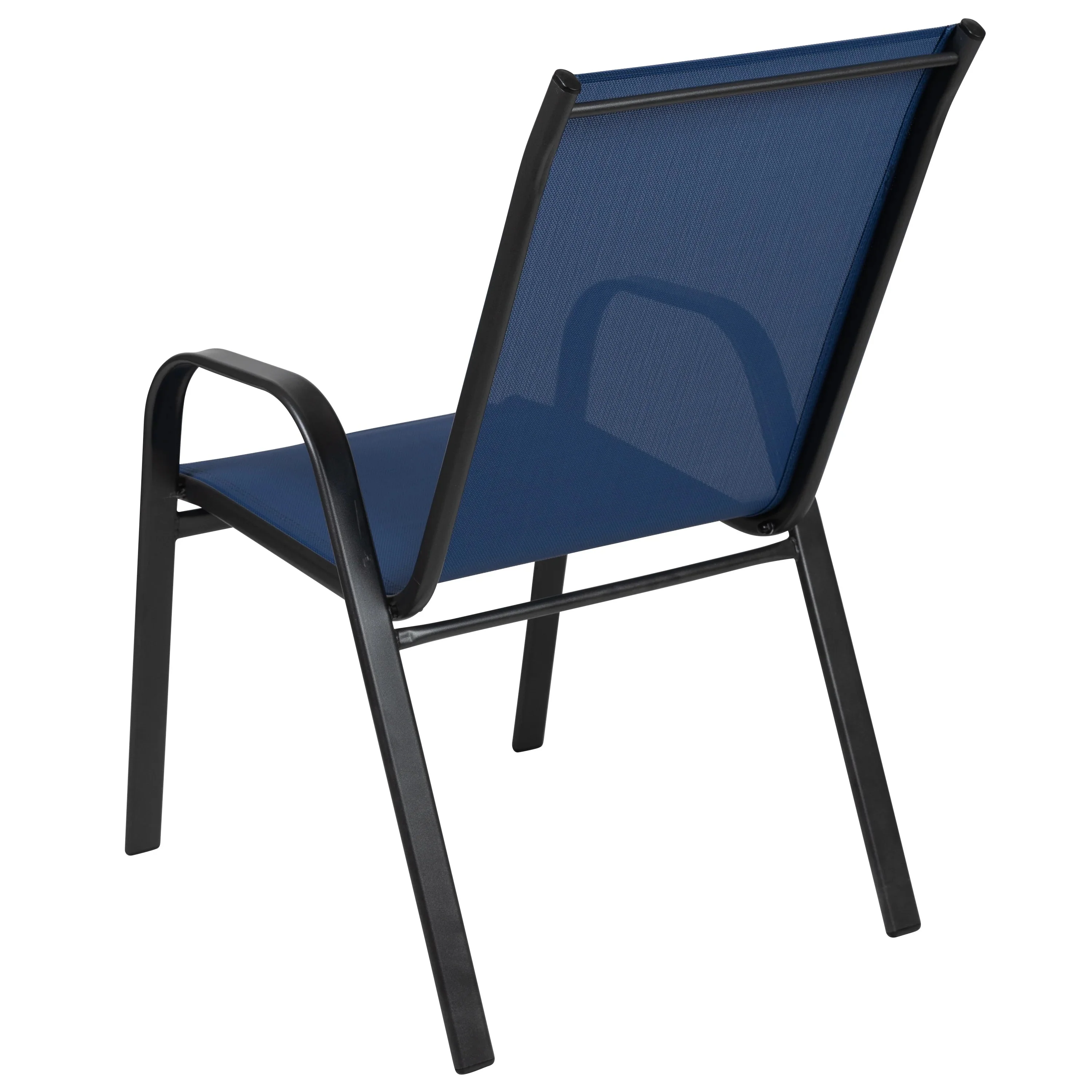 Emma + Oliver Outdoor Stack Chairs, Gray, 4 Pack, 21.25in W x 29in D x 36in H - Image 62 Emma + Oliver Outdoor Stack Chairs, Gray, 4 Pack, 21.25in W x 29in D x 36in H - Image 62