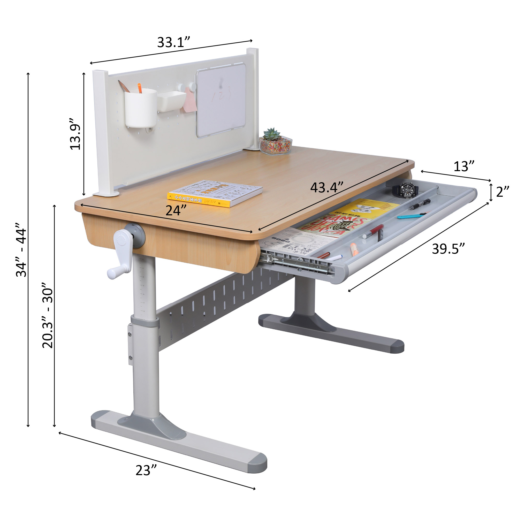 ApexDesk NK Series 43” Height Adjustable Desk and Chair Set - Image 7
