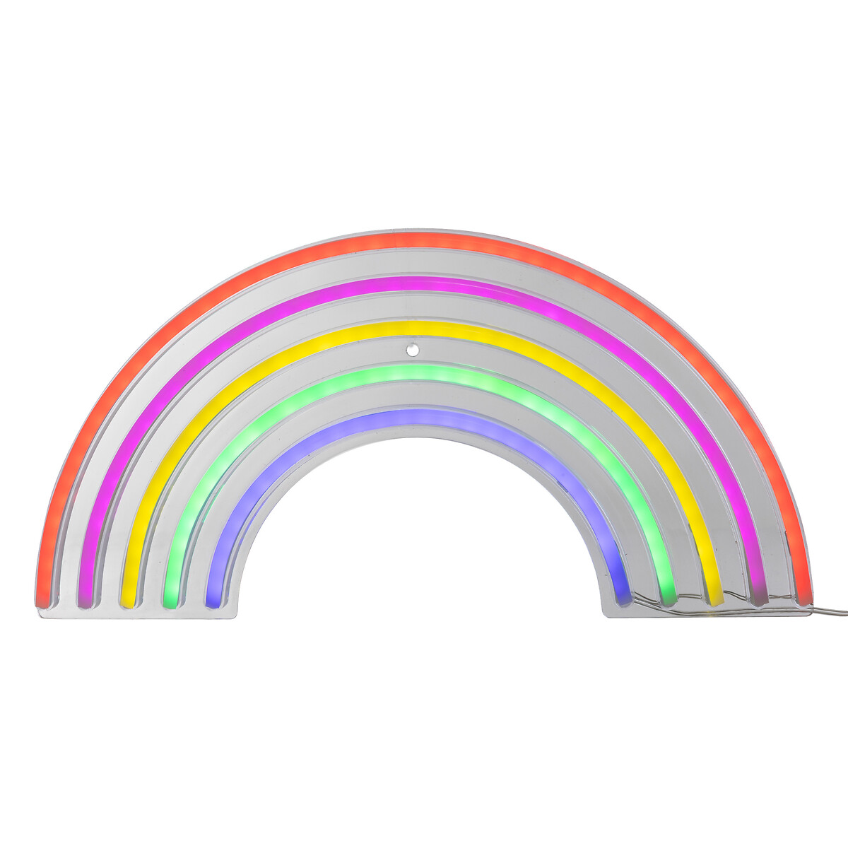 LED Wall Neon "Rainbow" Multicolor, L. 38 cm