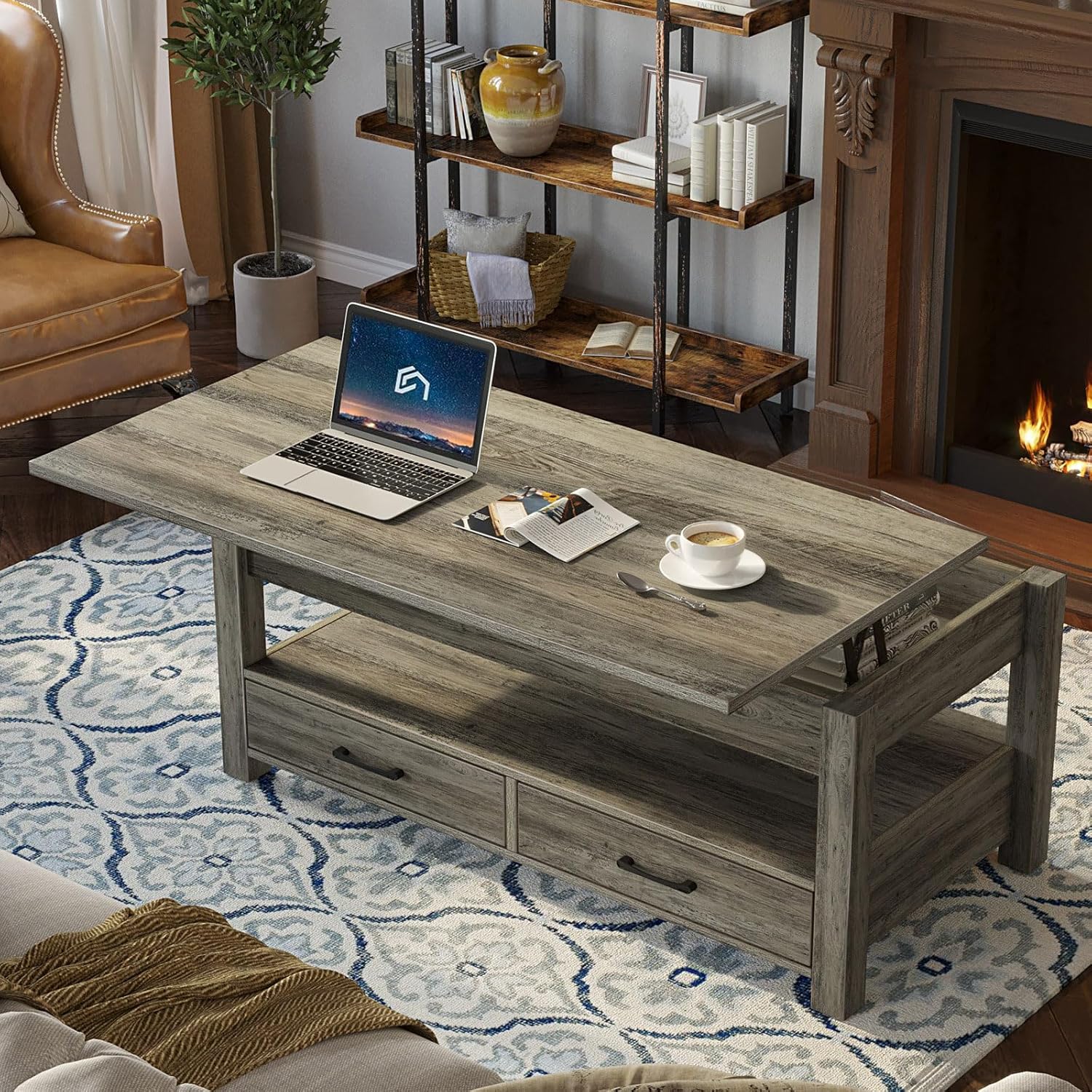 Rolanstar Coffee Table, 47.2