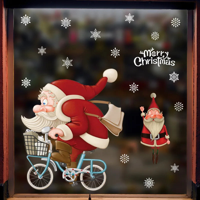 MerryScenes | Feestelijke Glasstickers