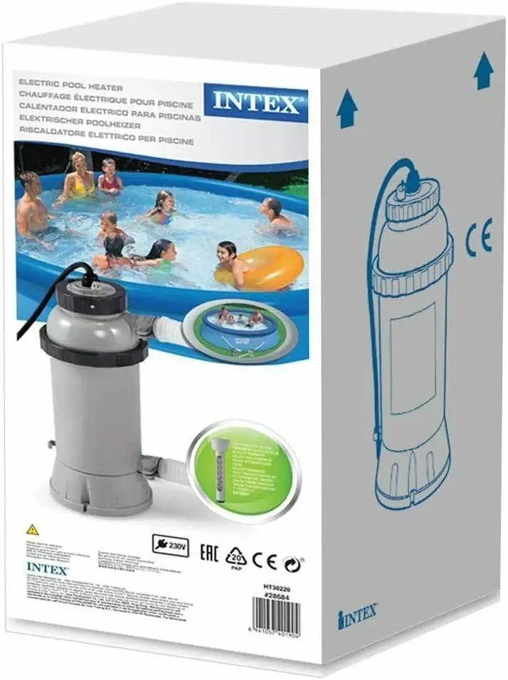 Intex Electric Pool Heater 3000W for Above-Ground Pools - 28684 - Image 4 Intex Electric Pool Heater 3000W for Above-Ground Pools - 28684 - Image 4