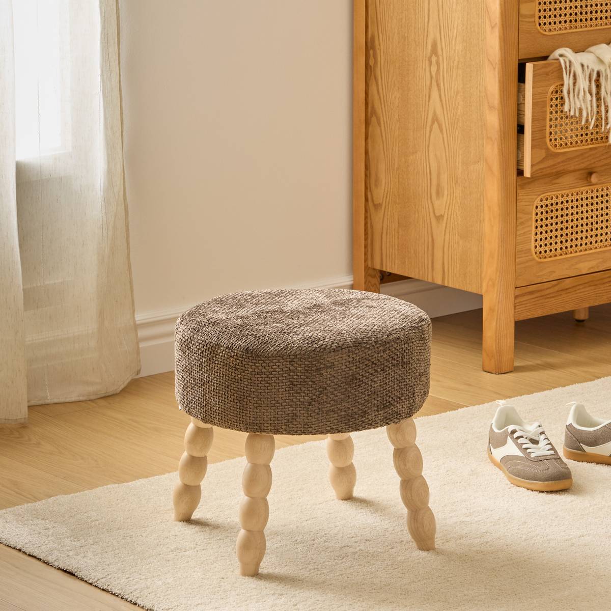 Stool "Spolo" Tonka Brown