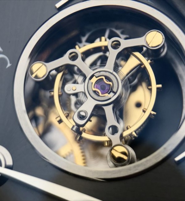 Replica IWC AZ Portuguese Tourbillon IW5046 Black Dial - Top club