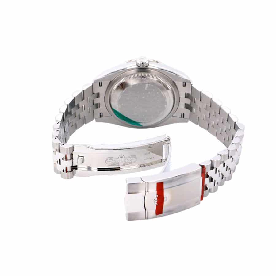 Rolex Datejust 36 126284RBR-0018 White Roman Dial Jubilee Replica - Top club