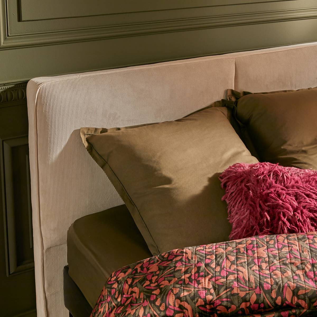 Headboard "Wonta" Clay, 163x12 cm