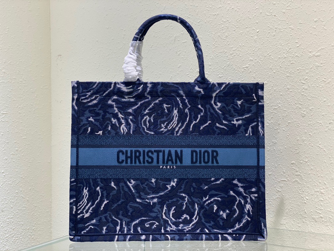 Christian Dior Large Dior Book Tote Blue, For Women, Women’s Handbags 16.5in/42cm CD M1286ZRVG_M9281:1High-quality replica