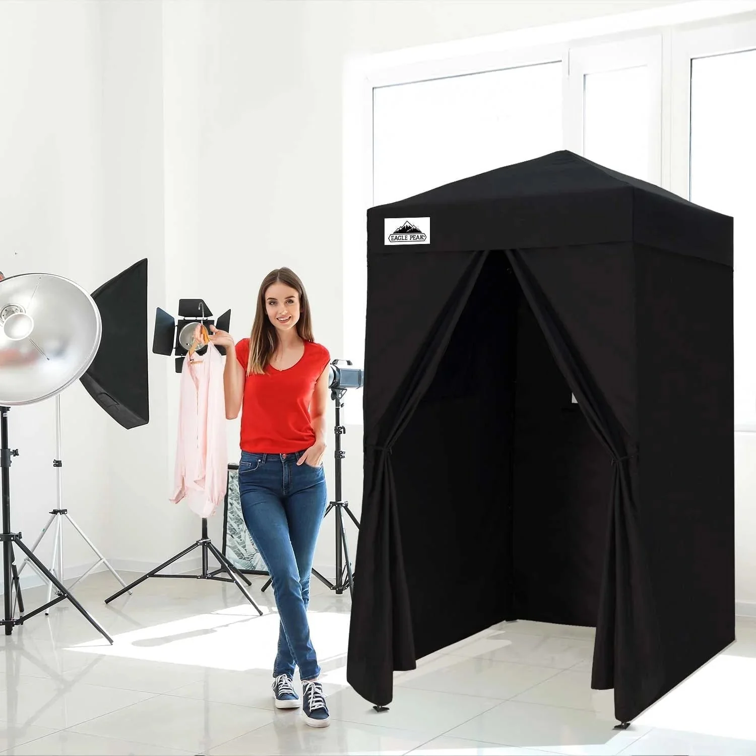 EAGLE PEAK Ultra Compact 4 ft x 4 ft Pop-Up Changing Room Canopy - Flex - Image 175 EAGLE PEAK Ultra Compact 4 ft x 4 ft Pop-Up Changing Room Canopy - Flex - Image 175