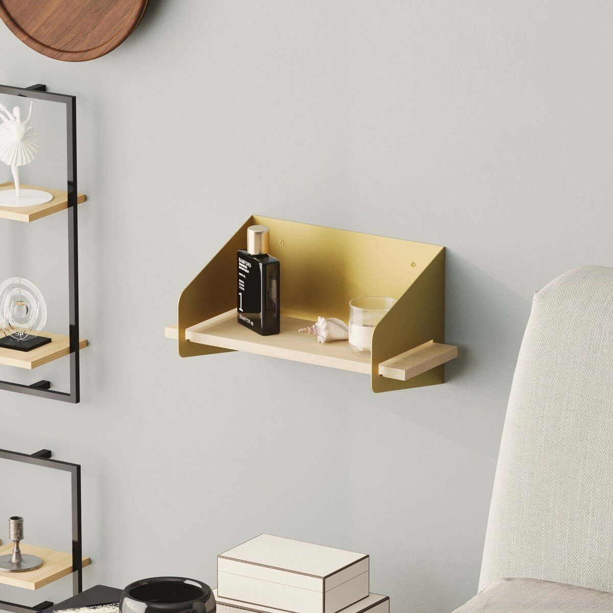 Calicosy - Wandplank L40 cm WREN
