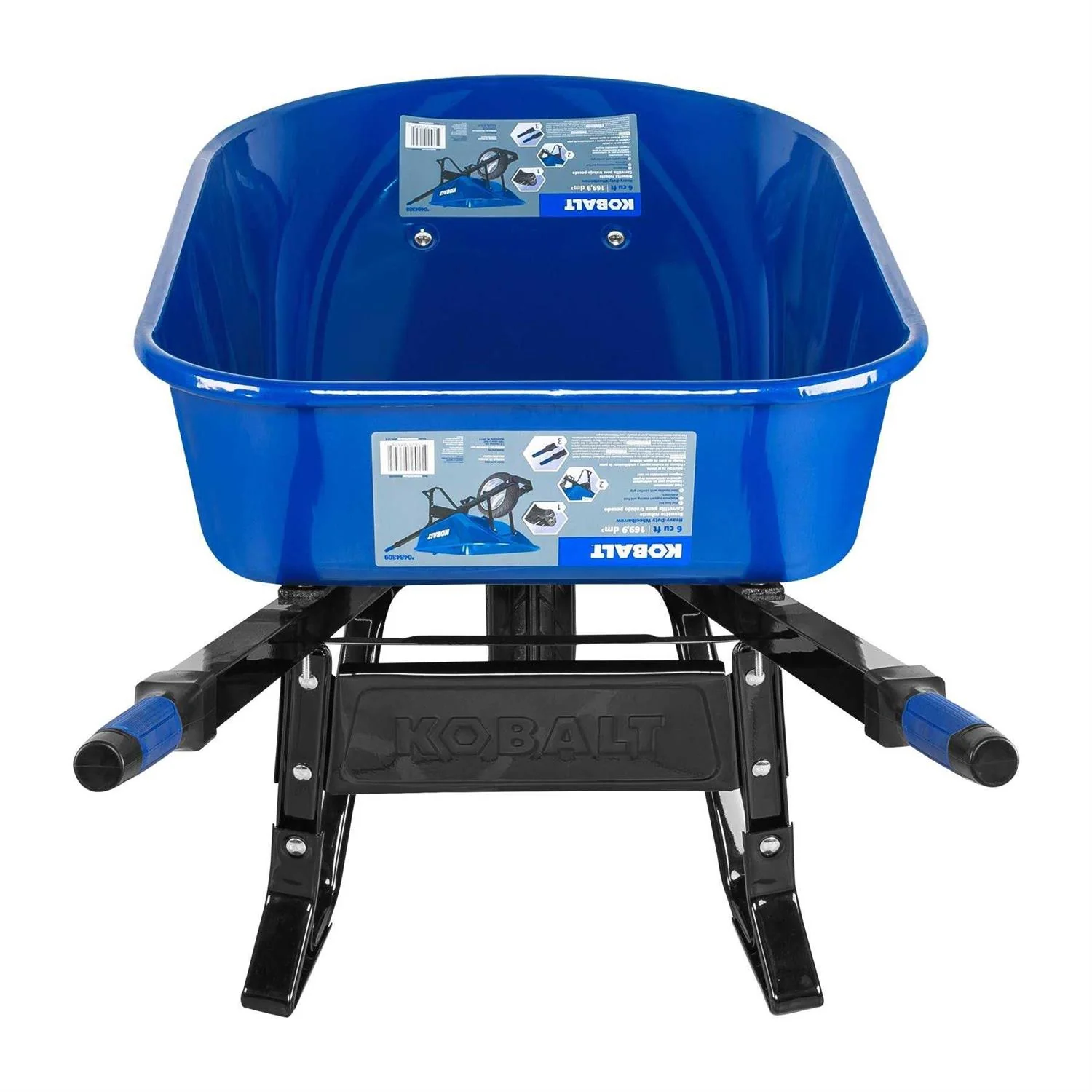 Kobalt Steel Wheelbarrow 6-cu ft Flat-Free Tire - P6-SF-K 34402 - Image 3 Kobalt Steel Wheelbarrow 6-cu ft Flat-Free Tire - P6-SF-K 34402 - Image 3