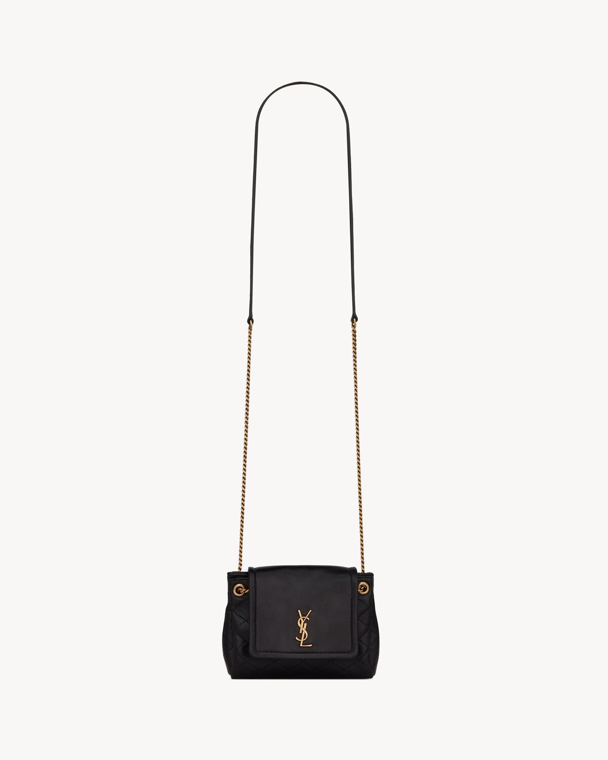 Replicate YSL Mini Nolita in Lambskin(1:1 replica)1:1High-quality replica
